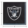 Trendware Las Vegas Raiders Beverage Napkins, 48 Count