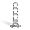 Gläs Triple Play Beaded Butt Plug