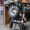 6.5" Motorcycle White LED Headlight Round High Low Beam Universal DRL Headlamp