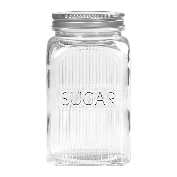 Tala Glass Sugar Storage Canister, 1250 ml