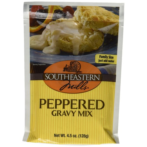 Southeastern Mills Old Fashioned Peppered Gravy Mix (4.5 Ounce (Pack of 24))