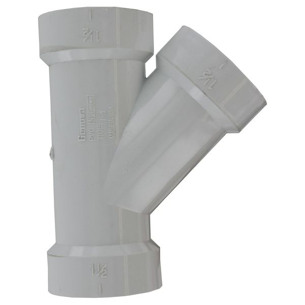 Schedule 40 DMV Pipe Wye, 1.5-In.