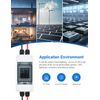 DIHOOL 15 Amp Circuit Breaker Box DC 1000V, Solar Panel Disconnect Switch
