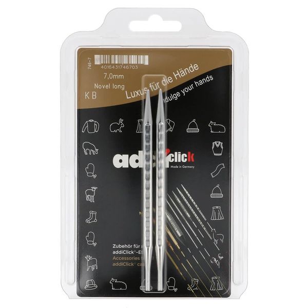 Addi Click Novel Long interchang. Needle Square 7.00mm - 1pc