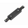 Black 240V Single Circuit Track Central Connector Accessory Track Lighting