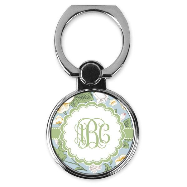YouCustomizeIt Personalized Vintage Floral Cell Phone Ring Stand & Holder
