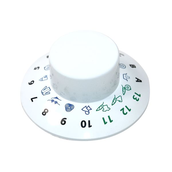 Hotpoint C00265422 Washing Machine Accessory White Wash/Washing Machine Timer Knob