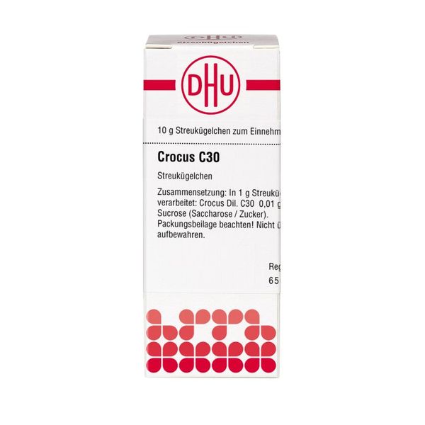 Crocus C30 DHU Globuli, 10 g Globuli
