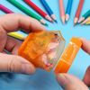 Pencil Sharpener, Manual Sharpeners, A-Pencil sharpener, Multicolor