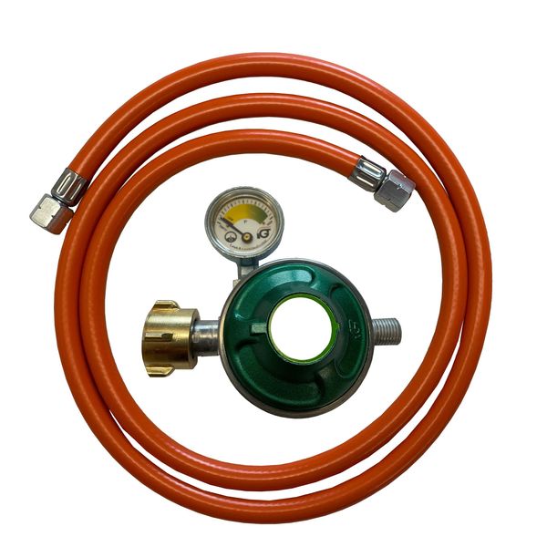 Tevex Schlauch 80 cm/30mbar Regler mit Manometer