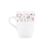 Pink Baking Essentials Mug - Kitchen Gifts for Cake Bakers - Tea/Coffee Hot Drinks Ceramic Cup Present