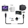 chenyang USB 3.0 to USB C Locking Connector Data Cable with Panel Mount Screw for Industrial Camera 4.9M