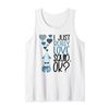 I Just Really Love Squid OK - Cute Squid Tank Top