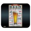 How to Order a Beer Around The World Low Profile Thin Mouse Pad Mousepad