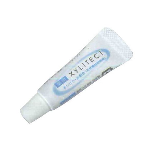 XYLITECT, Commercial Toothpaste, Medicated Xylitect, 0.1 oz (4.5 g) x 100 Pieces (Individual Packaging Type) | Hotel Amenities Toothpaste