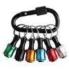 1/4" Hex Shank Quick Release Keychain Screwdriver Drill Bit Holder Bit Set 44Pc