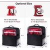 Stand Mixer Cover with Appliance Sliders Base Compatible with KitchenAid Mixe...