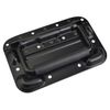Sprung Cabinet Handle Surface Mounting Metal With Black Finish