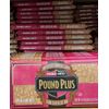 3 HUGE PACKS TRADER JOE'S Pound Plus DARK CHOCOLATE with Almonds
