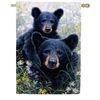 Custom Decor House Flag - Black Bear Lookout, 28" x 40"