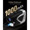 REDTIGER 1200 Yard Golf Rangefinder Rechargeable Laser Range Finder with Magnet