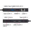 Sanwa Supply USB Type-C Docking Station USB-DKM3BK