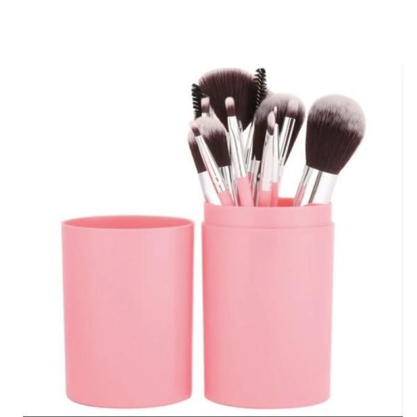 Makeup 12pcs Brushes Set Powder Eyeshadow Eyeliner Lip Tools w/Holder