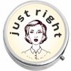 Just Right  Medicine Vitamin Compact Pill Box