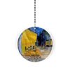 Fine Art Van Gogh Cafe Terrace Fan/Light Pull