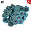 50× 2 inch Fine Surface Conditioning Discs Roll Lock Die Grinder Sanding Pads US