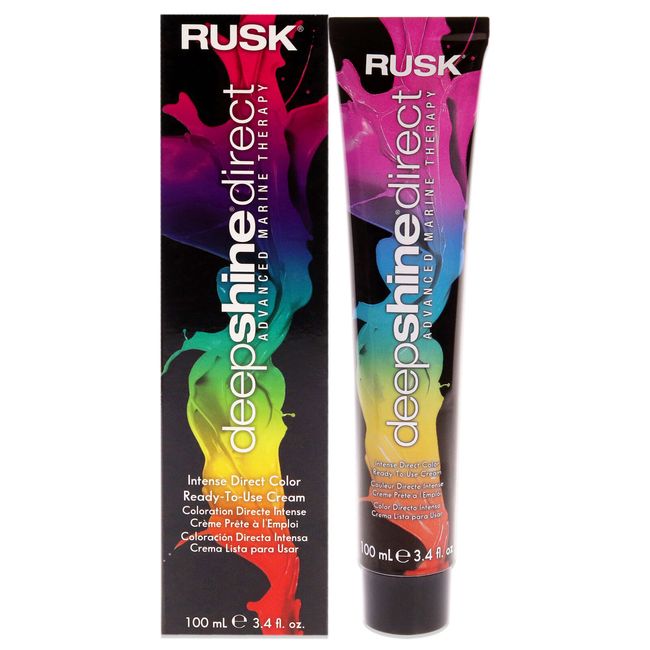 Deepshine Intense Direct Color - Blue by Rusk for Unisex - 3.4 oz Hair Color