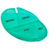 JFA Medical Weekly Oval Pill Box Organiser/Reminder for Medicines Supplements, Vitamins, 7days, 4 compartments per Day – Morning, Noon, Evening and Bed