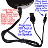 Classic CD Discman Personal Player + Bluetooth SPEAKER, Mains Electric & Battery