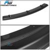 Fits 17-23 Tesla Model 3 PP Matte Black Front Bumper Lip 3PC