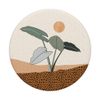Elephant Ears Patterned Landscape And Green Botanical Leaves PopSockets Swappable PopGrip