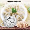 Dumpling Mold, Automatic Forming, Dumpling Wrapper, Labor Saving, Convenient, Dumpling Mold, Empanada, Pie, Calzone, Dumplings (Large, Black)