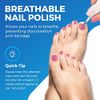 Fungal nail treatment with nail polish coffee