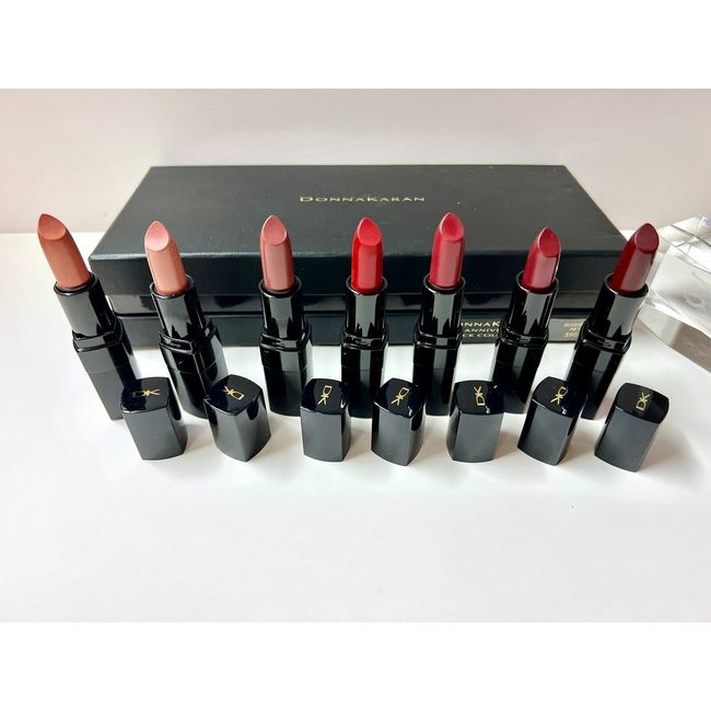 DONNA KAREN    25th Anniversary Lipstick Collection 7x LIPSTICKS