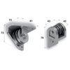 Tele Awning Rope Collection Kit for pergola. (White)