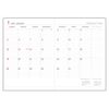 Logical Diary 2025 Cover Type Month/B6/Gray NSV-B602-25N
