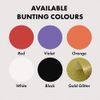 Happy Halloween Customisable Recyclable Card Party Bunting