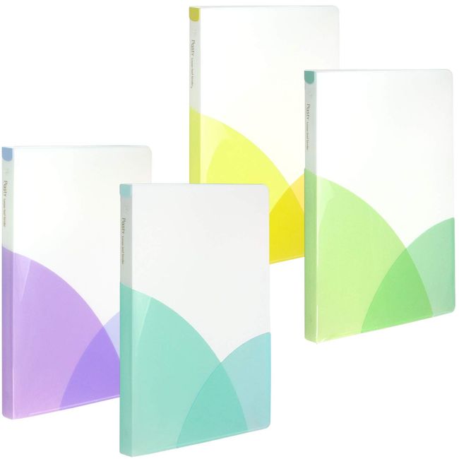 Plus Loose Leaf Binder Slim B5 Vertical Pasty Pasty Fruit Squash 4 Color Set