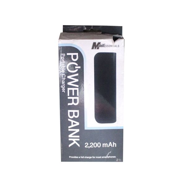 Mobile Essentials Power Bank 2200 mAh Portable Charger