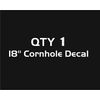 Special Listing for Rico. 1-18" Cornhole Decal