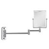 Qimh 3X Magnifying Wall Mounted Vanity Makeup Mirror | Rectangular 8x6 Inch with