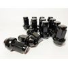 FIT FORD F-150 EXPEDITION OEM REPLACEMNT SOLID LUG NUTS 14X2 THREAD BLACK 24PCS
