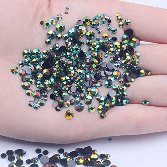 Mixed 3D AB Diamond Gems Nail Glitter Rhinestones Nail Art