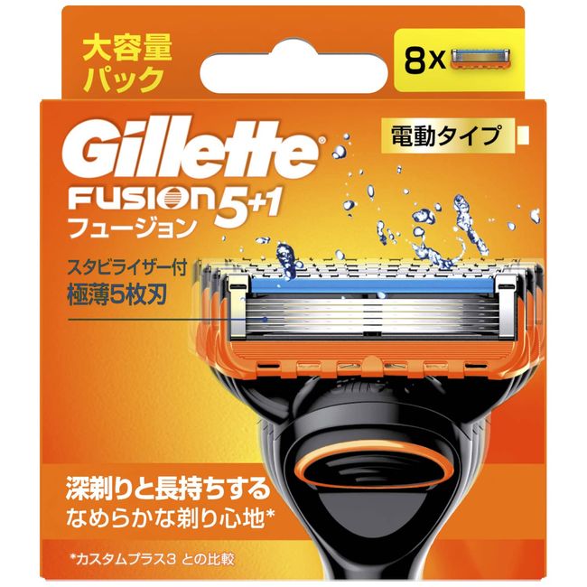 Gillette Fusion Electric Type 8 Replacement Blades