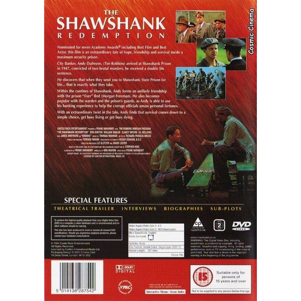 The Shawshank Redemption [DVD]