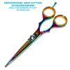 Professional Salon Hair Cutting Thinning Scissors Kit Barber Shears Set 5.5"